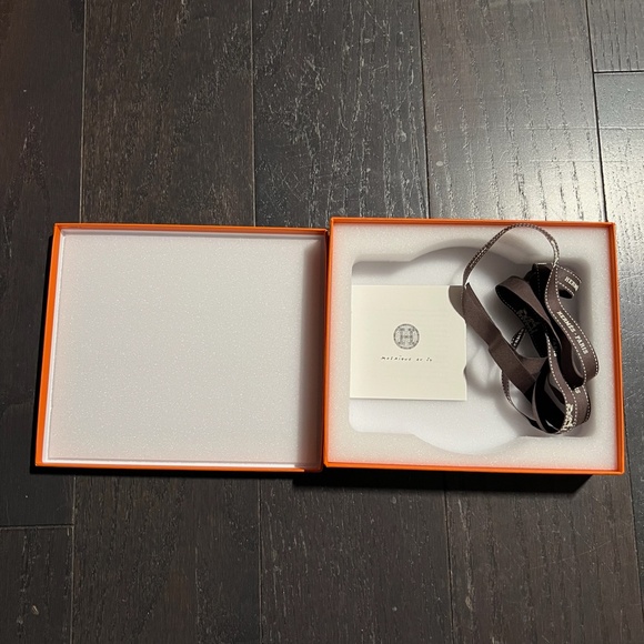 Hermes small empty box case decoration storage orange - Picture 9 of 11